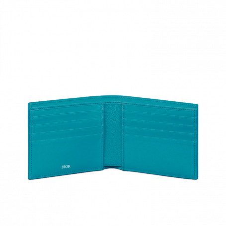 Dior Bifold Wallet Gravity Light Blue