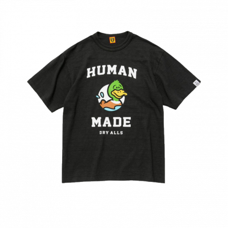 Human Made Duck Cartoon T-Shirt Black