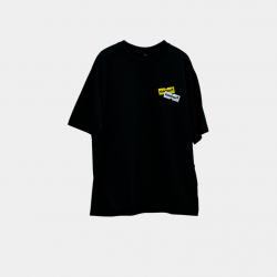 Футболка KicksTown Step By Step Logo T-Shirt Black