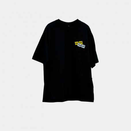 Футболка KicksTown Step By Step Logo T-Shirt Black