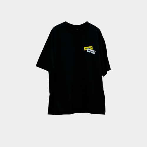 Футболка KicksTown Step By Step Logo T-Shirt Black