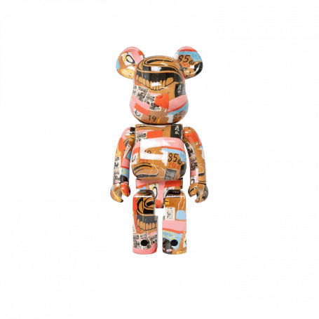 Bearbrick Andy Warhol x JEAN-MICHEL BASQUIAT #2 1000%