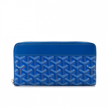Goyard Matignon Wallet GM Sky Blue