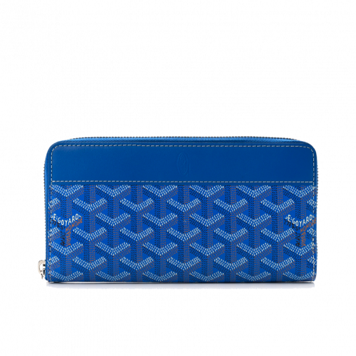 Goyard Matignon Wallet GM Sky Blue