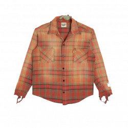Рубашка Gallery Dept Marley Flannel Long-Sleeve Shirt Red/Black