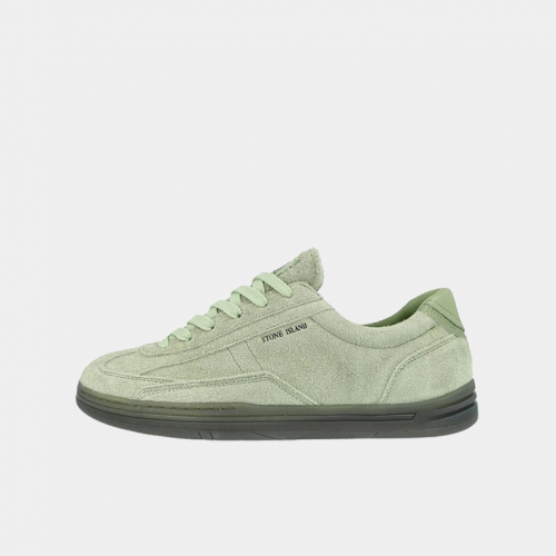 Кеды Stone Island Rock Suede Green