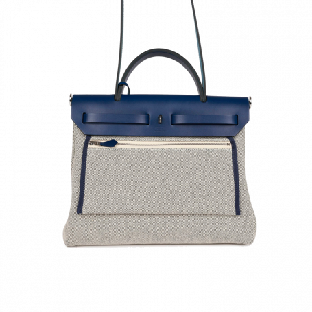 Hermès Herbag Zip PM 31 Brides de Gala Palladium Hardware