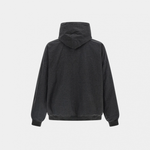 Зип-худи Balenciaga Trompe L'Oeil Hoodie Dark Gray
