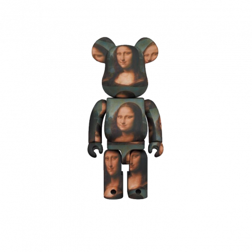 Bearbrick Leonardo De Vinci Mona Lisa 1000%