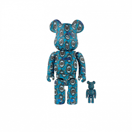 Bearbrick x Robe Japonica (Mirror) 100% & 400% Set