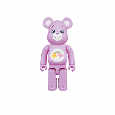 Bearbrick x Care Bears Best Friend Bear 400% Purple