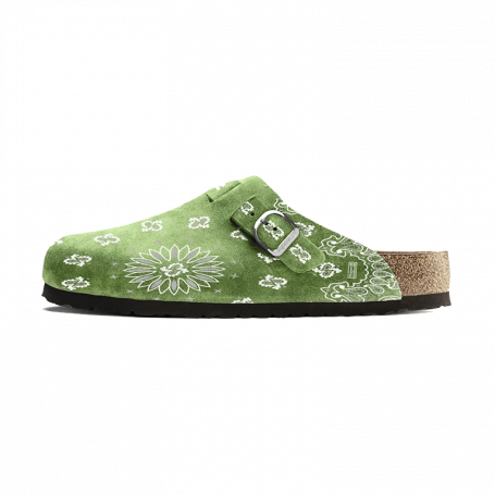 Сандали Bravest Studios Suede Paisley Clogs Olive