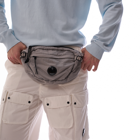 C.P.Company Nylon B Bag Accessories Drizzle Grey
