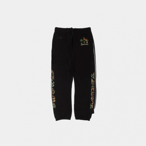 Штаны Chrome Hearts Camo Triple Cross Sweatpants Black