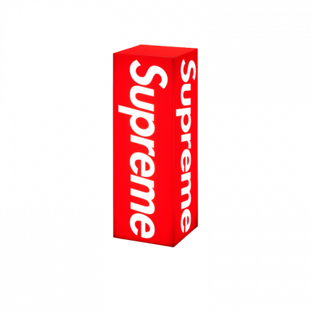Supreme Box Logo Lamp Red