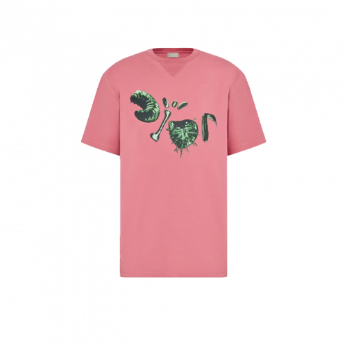 Футболка Dior x Cactus Jack Oversized T-Shirt Pink
