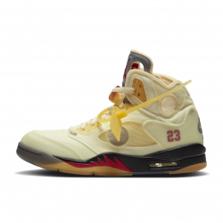 Air Jordan 5 Retro Off-White Sail