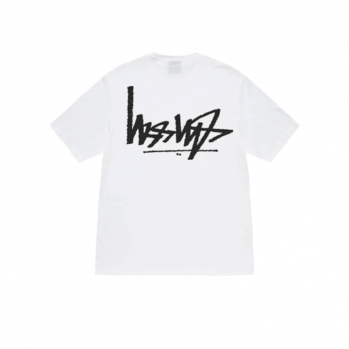 Stussy Flipped Tee White