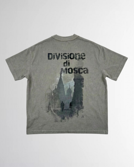 Футболка Sabe T-Shirt Di Mosca Acid Wash Dark Grey