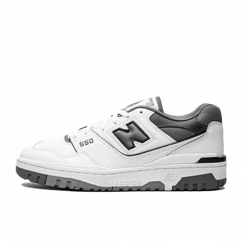 New Balance 550 White Grey Dark Grey