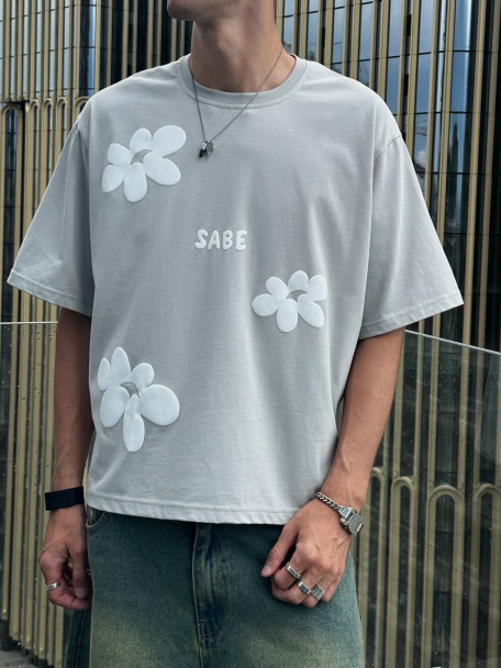 Футболка Sabe Chamomile T-shirt Heather Grey