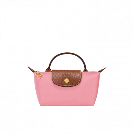 Longchamp Le Pliage Original Pouch With Handle Marshmallow