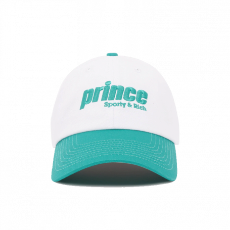 Кепка Sporty & Rich Prince Sporty Hat White/Green