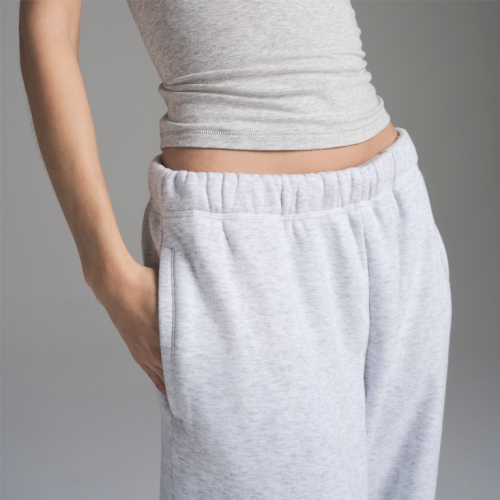Брюки SKIMS Classic Straight Leg Pant Light Heather Grey