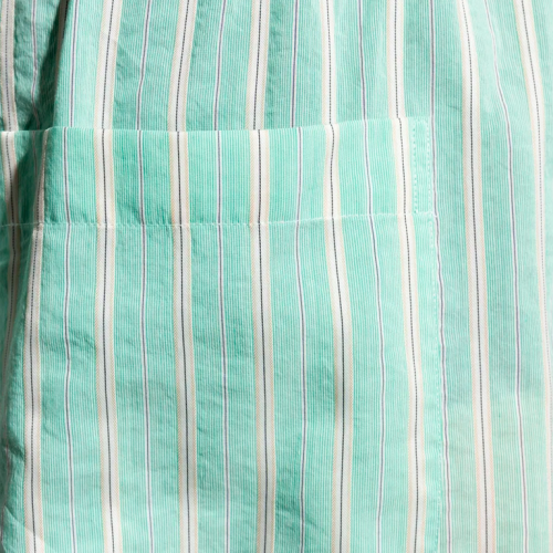 Штаны Balenciaga Striped Pajama Pants Green