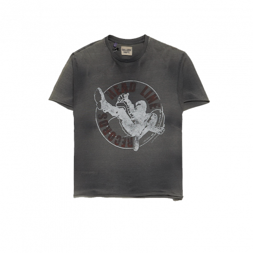 Футболка Gallery Dept Head Line Records T-Shirt Gray