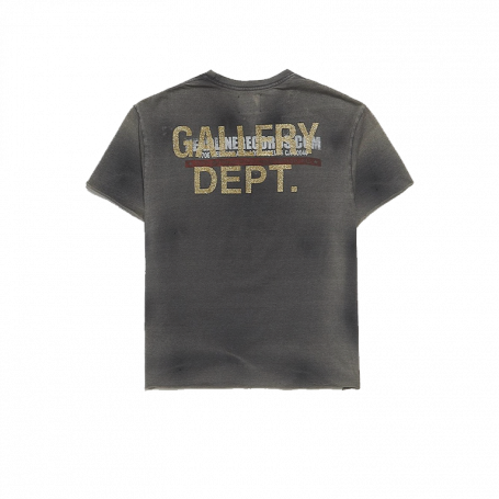 Футболка Gallery Dept Head Line Records T-Shirt Gray