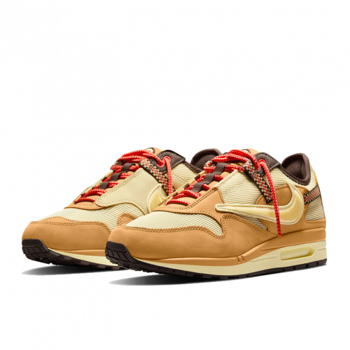 Nike Air Max 1 Travis Scott Cactus Jack Wheat Lemon Drop