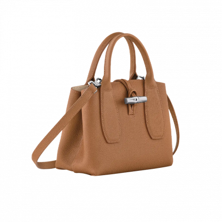 Longchamp Le Roseau S Top Handle Bag Metallic Bamboo
