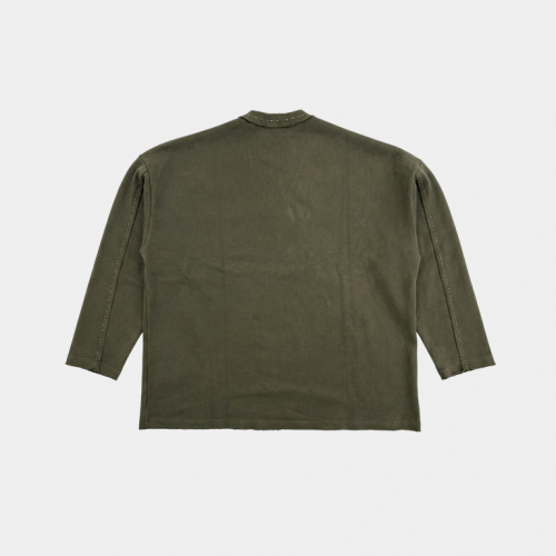 Лонгслив Algebraic Average Hunter V-Neck Long Sleeve Khaki