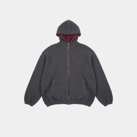 Кардиган MasonPrince Lycra Jacquard Hooded Cardigan Grey
