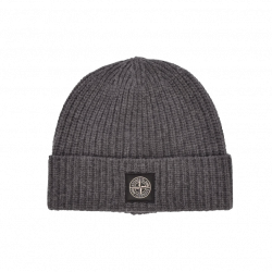 Stone Island Unisex Beanie Grey
