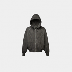 Зип-худи FIRE 2 COLD EGO Dirty Functional Zip Up Hoodie Gray