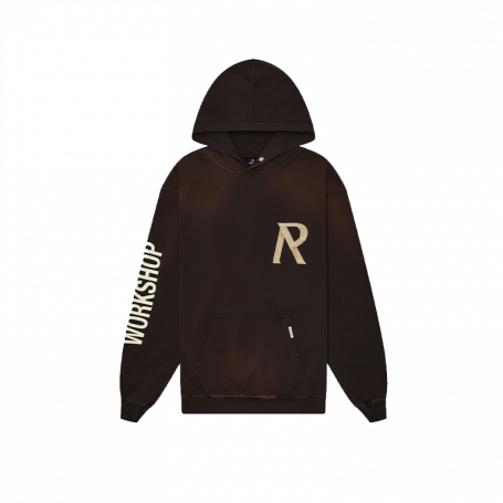 Худи Represent Masking Tape Initial Hoodie Brown