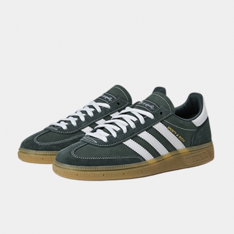 Кроссовки Adidas x Sporty&Rich Handball Spezial Dark Green
