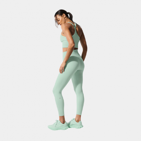 Леггинсы Alo Yoga 7/8 High-Waist Airbrush Legging Spearmint