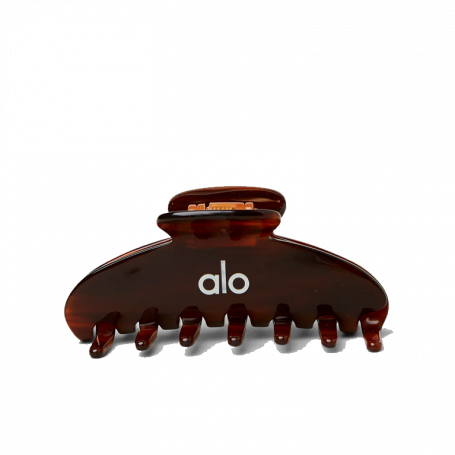 Alo Yoga 90's Claw Clip Brown Tortoise