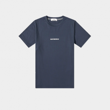 Футболка Stone Island Micro Graphics One Tee Navy