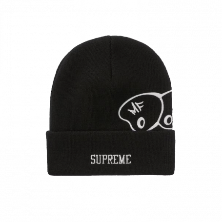Supreme MF DOOM Beanie Black