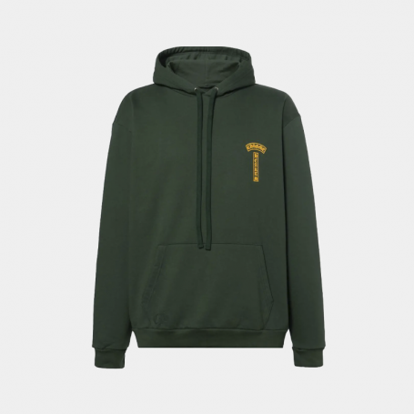 Худи Chrome Hearts Yellow Logo Hoodie Green