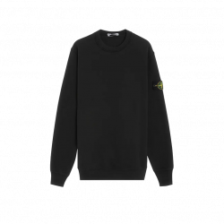 Stone Island Garment Dyed Classic Sweatshirt Black