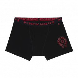 Боксеры Chrome Hearts Short Boxer Brief Black/Red
