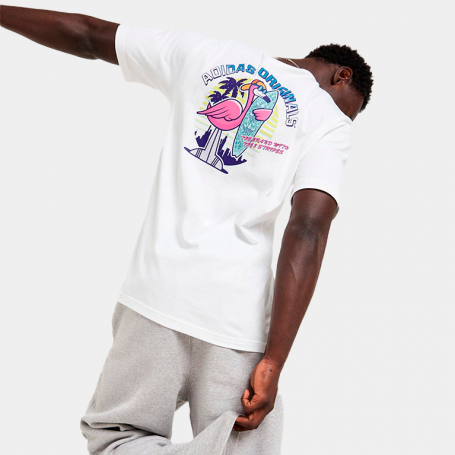 Футболка Adidas Originals Flamingo T-Shirt White