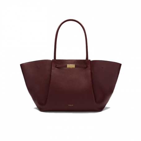 DeMellier The New York Small Grain Burgundy