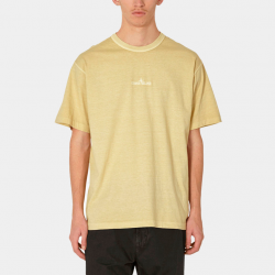 Футболка Stone Island Garment Dyed Embroidered Logo Sand