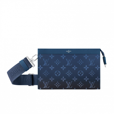 Louis Vuitton Gaston Wearable Wallet Navy Blue